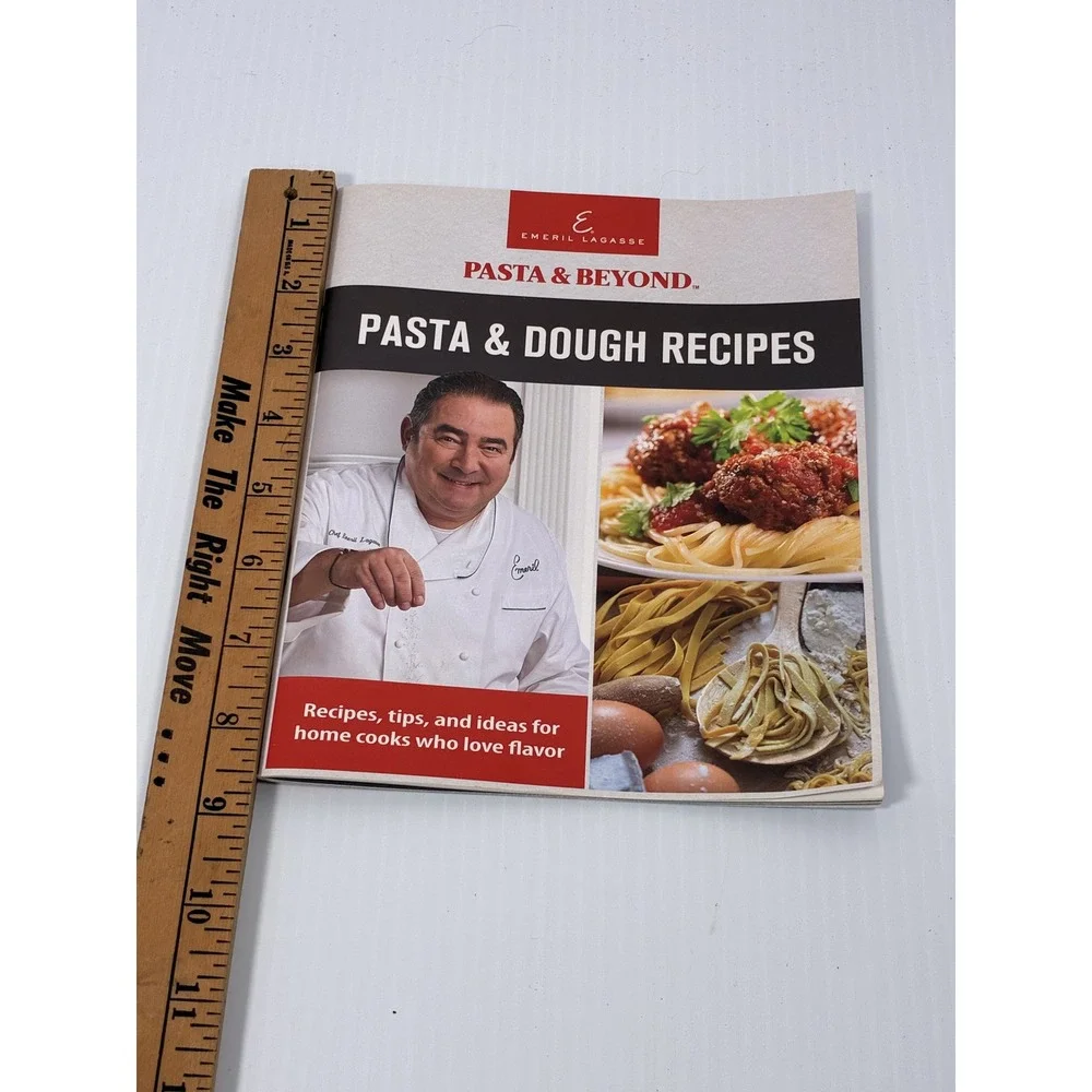 Emeril Lagasse Pasta & Beyond Pasta & Dough Recipes Cookbook Booklet Softcover